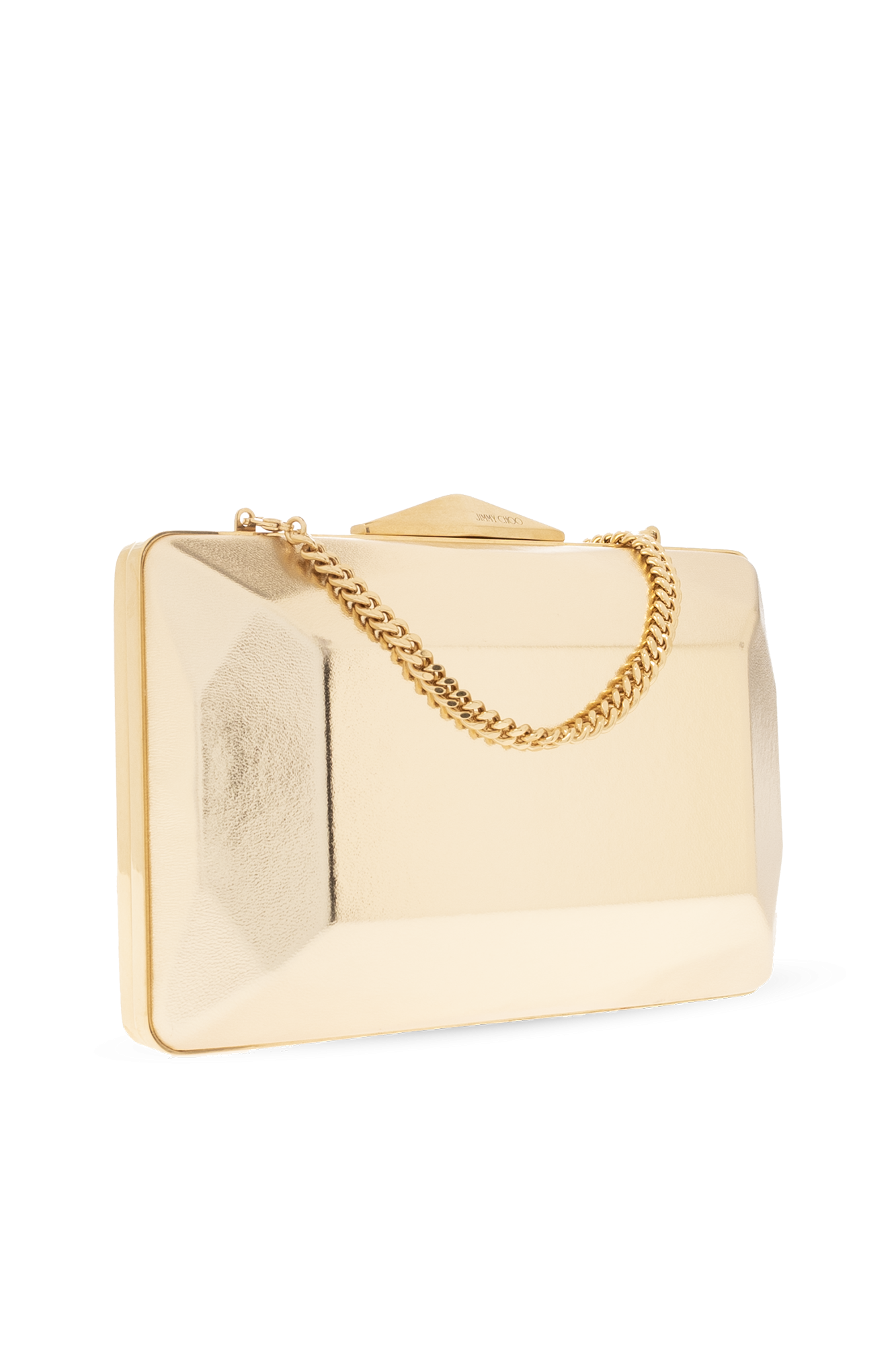 Jimmy choo gold on sale handbag